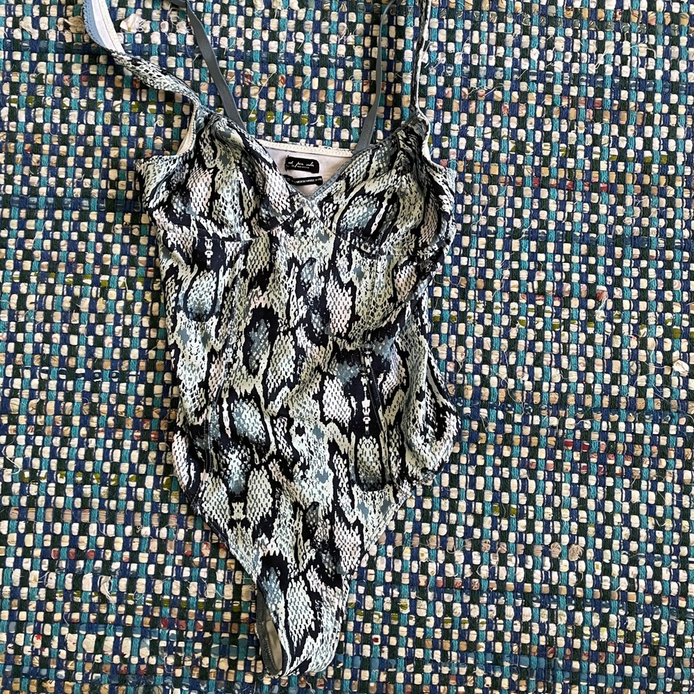 Urban Outfitters Snakeskin Body Suit